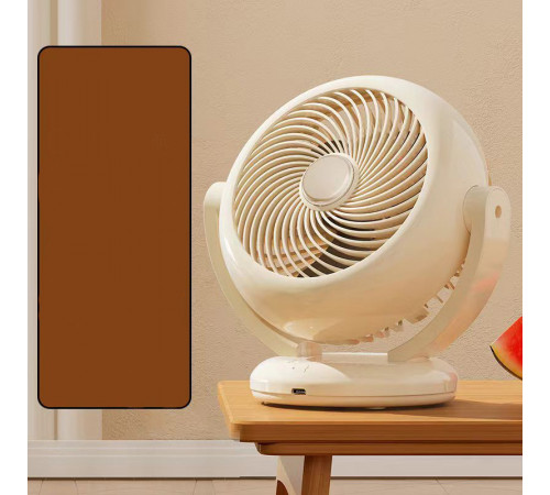 Вентилятор F8 Mini настільний з нахилом (з вбуд. акум.) (17,6сm)