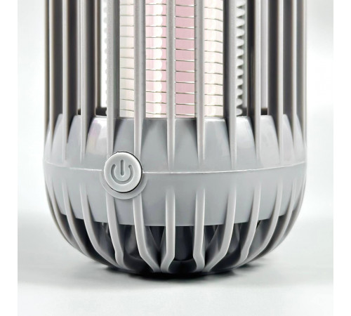 Лампа-пастка від комах Flash Anti Mini 2в1 800mAh (світильник, УФ-лампа) (з вбуд. акум.) (13,5см)