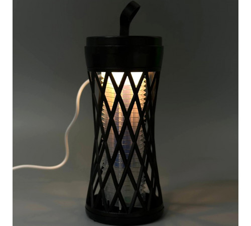 Лампа-пастка від комах TX-WD02 Mini 2в1 800mAh (світильник, УФ-лампа) (з вбуд. акум.) (14см)