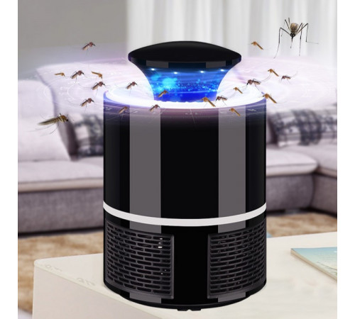 Лампа-пастка від комах JT-Z01 Mosquito Killing UV-Lamp працює від USB (19см)