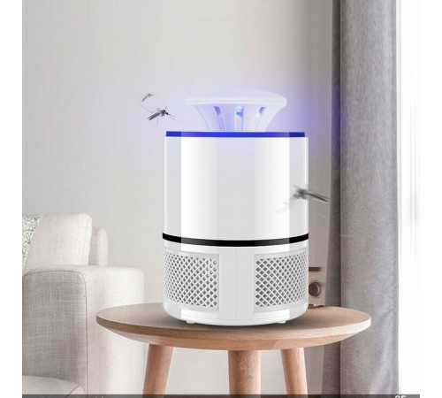 Лампа-пастка від комах JT-Z01 Mosquito Killing UV-Lamp працює від USB (19см)