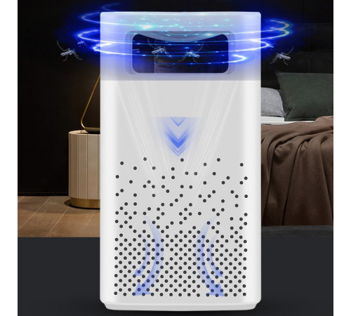 Лампа-пастка від комах KS-2019 Mosquito Killing UV-Lamp працює від USB (17,8см)