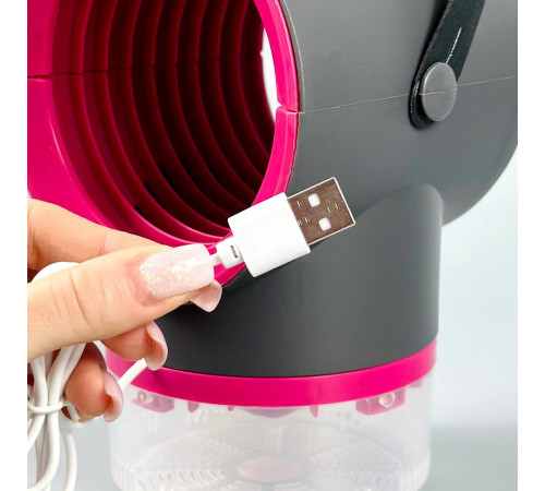 Лампа-пастка від комах KS-818 Mosquito Killer UV-Lamp працює від USB (15,6см)