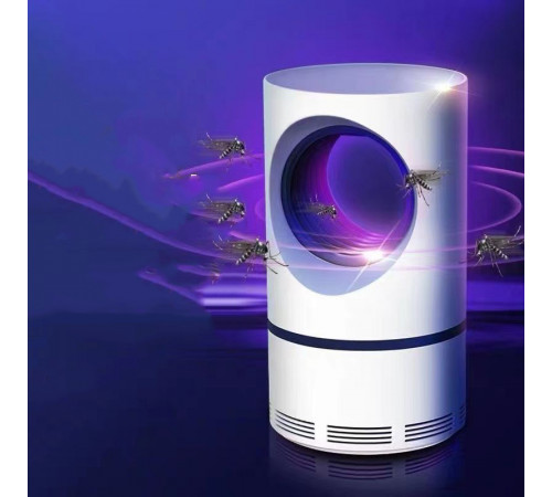 Лампа-пастка від комах KS-668 Mosquito Killer UV-Lamp працює від USB (21,4см)