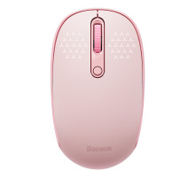 Маніпулятор миша бездротова Baseus F01B Tri-Mode Wireless Mouse Baby Pink (B01055503413-00)
