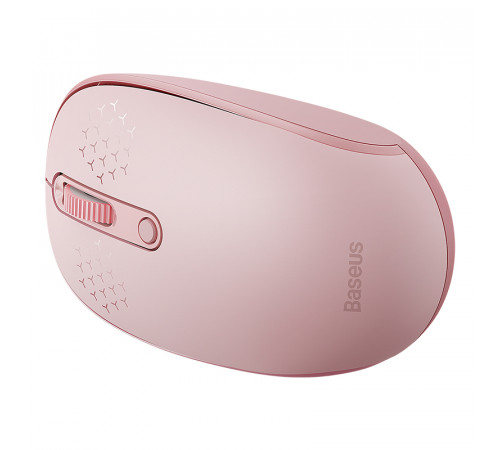 Маніпулятор миша бездротова Baseus F01B Tri-Mode Wireless Mouse Baby Pink (B01055503413-00)