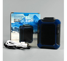 Вентилятор Multifunctional Mini 3 in1 з кріпленням на пояс, підвісний, настільний, + Power bank (з вбуд. акум.) (11cm)