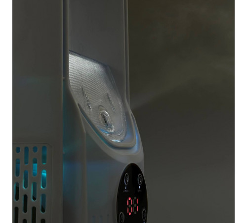 Вентилятор (без лопатей) з функцією охолодження та зволоження повітря, працює від USB (31cm)