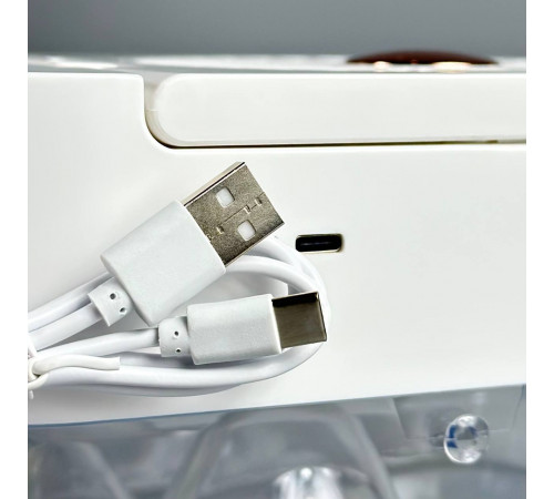 Вентилятор JX-001 з функцією охолодження та зволоження повітря 4000mAh (з вбуд. акум.) (27,5cm)