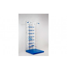 Детская шведская стенка  Юнис + канат,лесенка и кольца