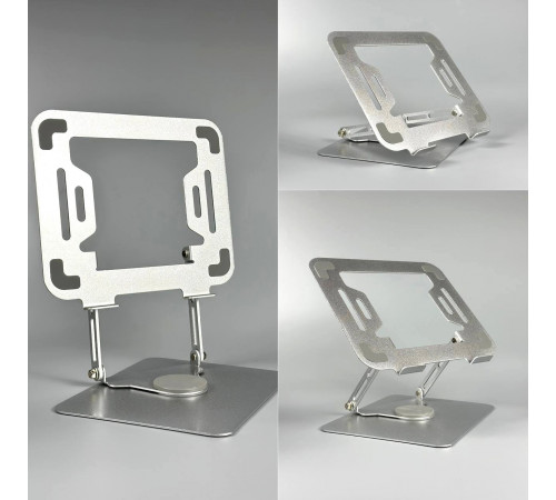 Настільна підставка Universal для ноутбука 12.9 inches обертається на 360° (Metal)