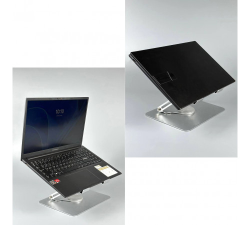 Настільна підставка Universal для ноутбука 12.9 inches обертається на 360° (Metal)