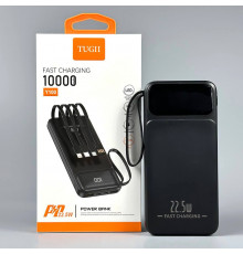УМБ Power Bank TUGII WUW Y100 10000mAh PD22.5W (with cable Type-C+Micro+Lightning+USB)