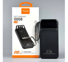 УМБ Power Bank TUGII WUW Y100 10000mAh PD22.5W (with cable Type-C+Micro+Lightning+USB)