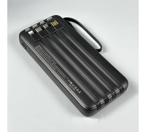 УМБ Power Bank TUGII WUW Y100 10000mAh PD22.5W (with cable Type-C+Micro+Lightning+USB)