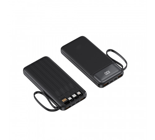 УМБ Power Bank TUGII WUW Y100 10000mAh PD22.5W (with cable Type-C+Micro+Lightning+USB)