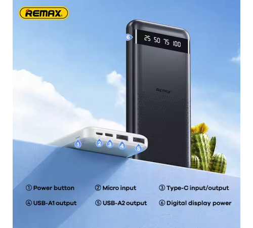 УМБ Power Bank Remax RPP-10 Hintom 10000mAh 2.4A