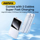 УМБ Power Bank Remax RPP-679 Cynlle 10000mAh PD20W+Q.C22.5W (with cable Type-C+Lightning)