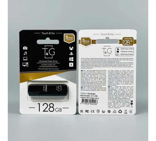 USB флеш T&G 128Gb Vega 121 USB2.0