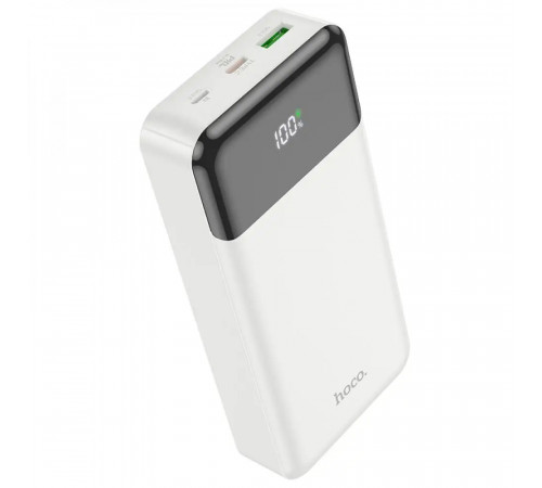 Зовнішній акумулятор HOCO J102A Cool figure PD20W+QC3.0 power bank(20000mAh) White (6931474783639)
