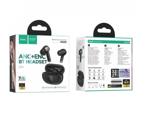Бездротові навушники Hoco EQ26 Nice ANC+ENC