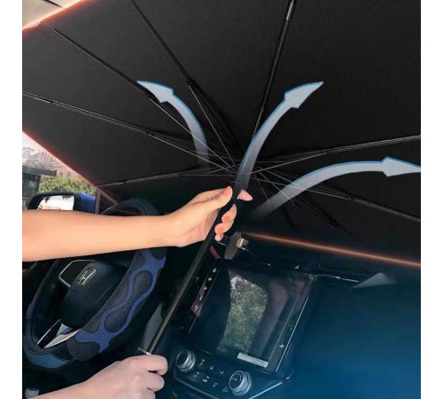 Автомобільна сонцезахисна парасолька Small (65*125cm)