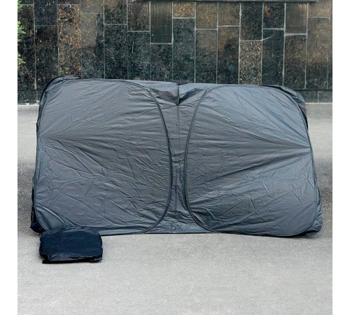 Автомобільний сонцезахисний козирок на лобове скло Large (80*145cm)