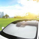 Автомобільний сонцезахисний козирок на лобове скло Large (80*145cm)
