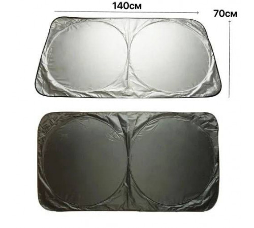 Автомобільний сонцезахисний козирок на лобове скло Small (70*140cm)