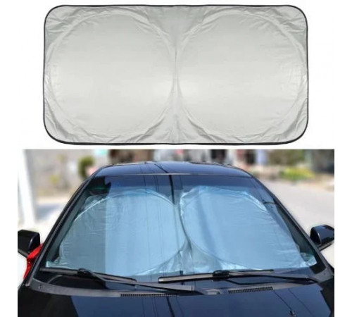 Автомобільний сонцезахисний козирок на лобове скло Small (70*140cm)