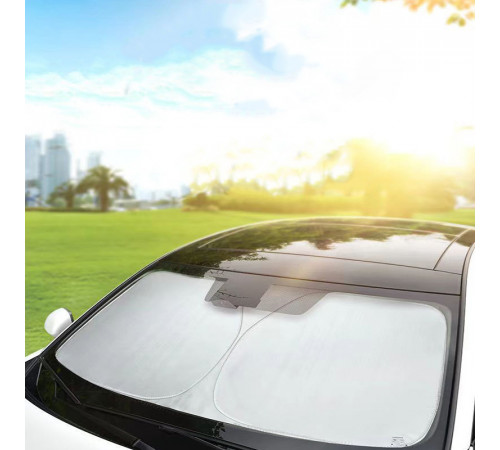 Автомобільний сонцезахисний козирок на лобове скло Small (70*140cm)