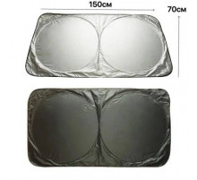 Автомобільний сонцезахисний козирок на лобове скло Universal (70*150cm)