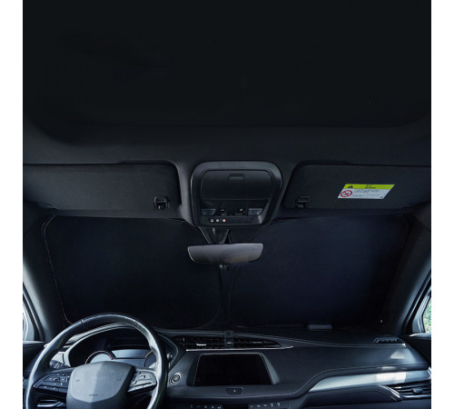 Автомобільний сонцезахисний козирок на лобове скло із лазерним покриттям (80*140cm)