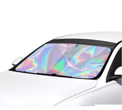 Автомобільний сонцезахисний козирок на лобове скло із лазерним покриттям (80*140cm)