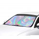 Автомобільний сонцезахисний козирок на лобове скло із лазерним покриттям (80*140cm)