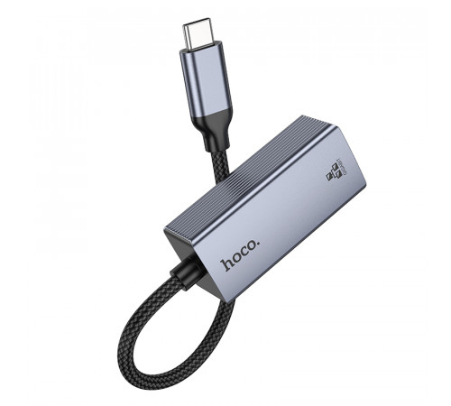 Перехідник Hoco UA37 Type-C to RJ45 ethernet (1000 Mbps)