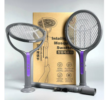 Мухобійка-ракетка ML-308 1200 mAh пастка від комах 44-106см (з телескопічною трубкою) (з вбуд. акум.)