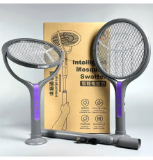 Мухобійка-ракетка ML-308 1200 mAh пастка від комах 44-106см (з телескопічною трубкою) (з вбуд. акум.)