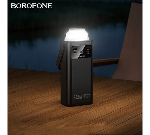 УМБ Power Bank Borofone BJ65 Velocity 30000mAh PD20W+22.5W (with cable Type-C, Micro, Lightning, USB)