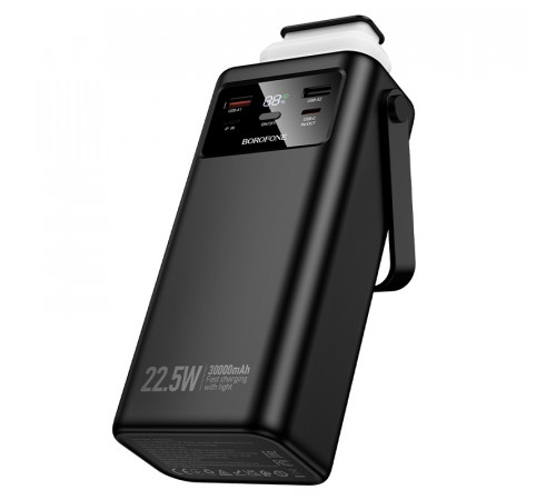 УМБ Power Bank Borofone BJ65 Velocity 30000mAh PD20W+22.5W (with cable Type-C, Micro, Lightning, USB)