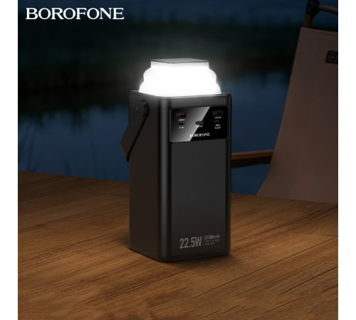 УМБ Power Bank Borofone BJ65B Velocity 80000mAh PD20W+22.5W (with cable Type-C, Micro, Lightning, USB)