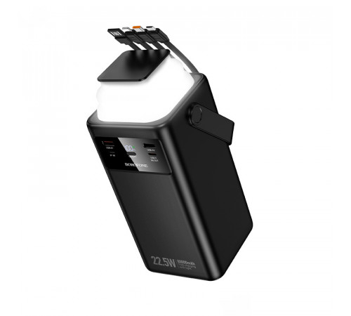 УМБ Power Bank Borofone BJ65B Velocity 80000mAh PD20W+22.5W (with cable Type-C, Micro, Lightning, USB)