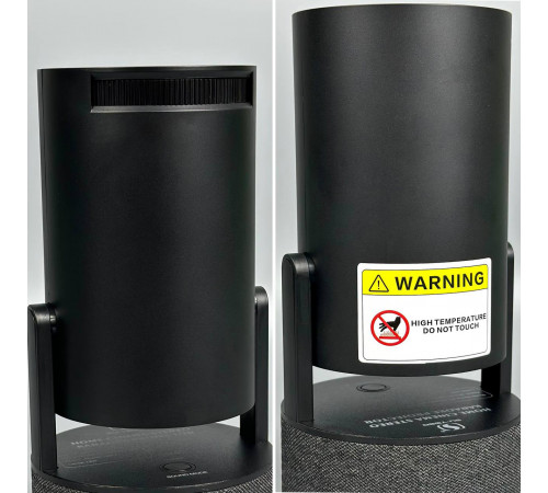 Проектор SU YOSD HY 300Pro + 2 мікрофона Karaoke (260 Ansi, Android 11, Bluetooth + WiFi, 1080P)