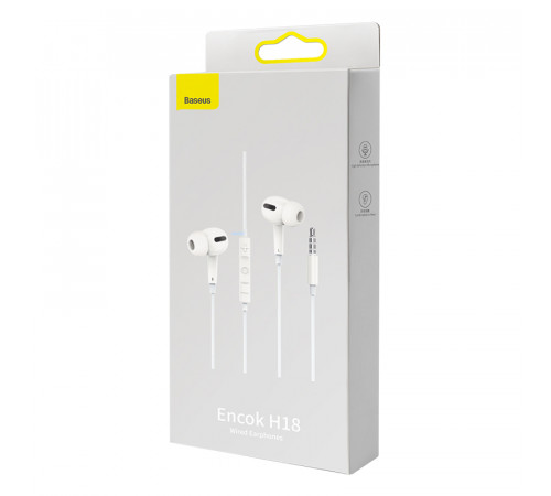 Навушники Baseus Encok H18 3.5mm (NGCR030002)