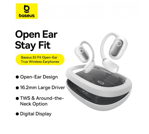 Бездротові навушники Baseus Eli Fit Open-Ear (A00073200123-00, 213-00)