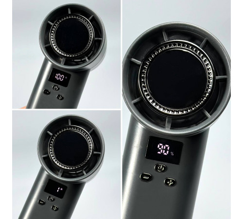 Вентилятор P3 з цифровим дисплеєм 3600mAh (16см) (з вбуд. акум.)