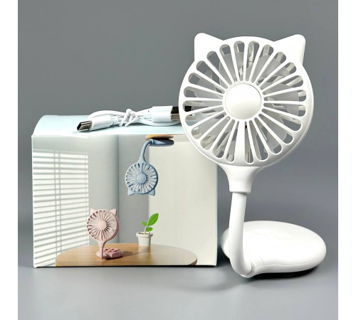Вентилятор T6 500mAh з присоскою (22,5см) (з вбуд. акум.)