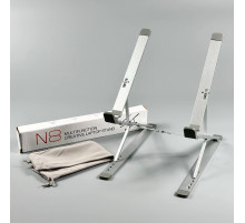 Настільна підставка складна для ноутбука Laptop Stand N8 18inch Aluminum (18*28см)