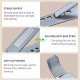 Настільна підставка складна для ноутбука Laptop Stand N8 18inch Aluminum (18*28см)