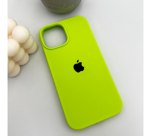 Чохол для смартфона Silicone Full Case AA Open Cam for Apple iPhone 15 24,Shiny Green (FullOpeAAi15-24)